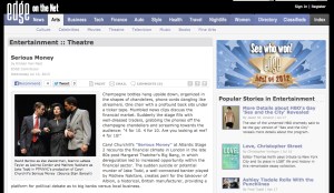 Churchill's "Serious Money"