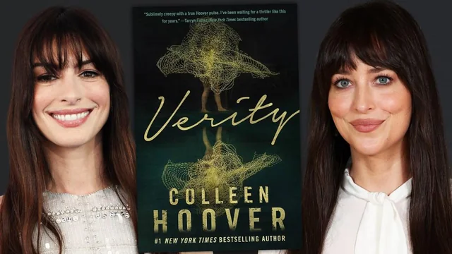 Amazon MGM Studios Verity movie adaptation starring Anne Hathaway - Colleen Hoover thriller